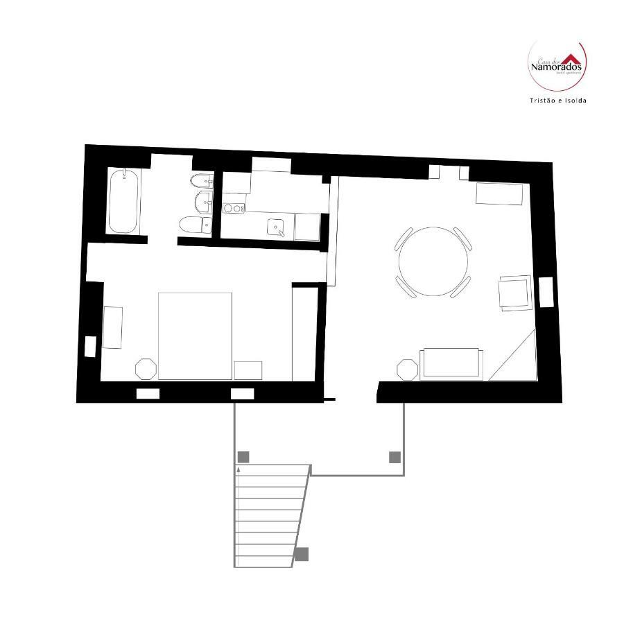 Casa Dos Namorados Vale de Cambra Bagian luar foto